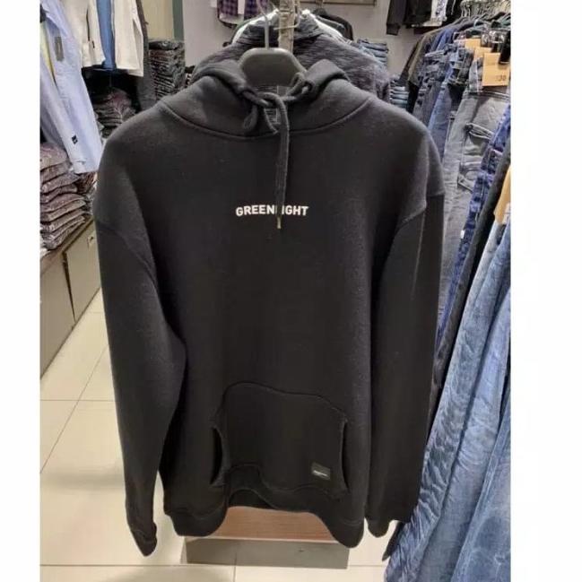 HOODIE JAKET GREENLIGHT ORIGINAL - Abu-abu, L