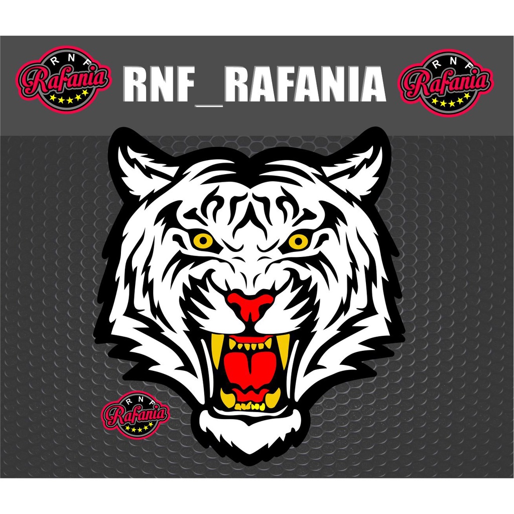 STICKER MACAN HARIMAU CUTTING PART 2