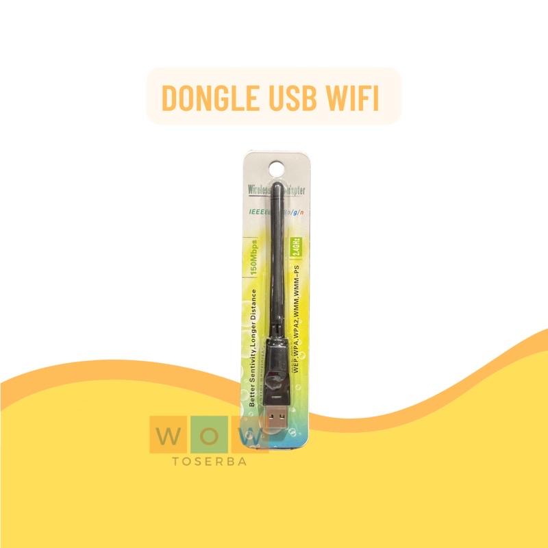 Dongle USB Wifi / Adapter Antena Wifi STB PC Laptop