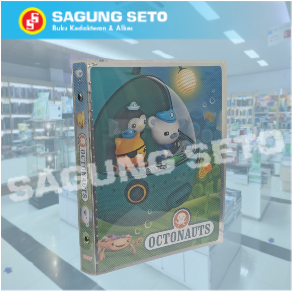 

BINDER NOTE CAMPUS A5-TS-ON01B UKURAN A5 (20 RING) / KERTAS BINDER