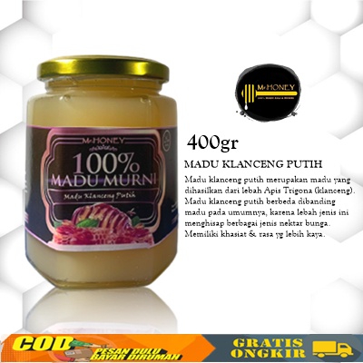 

Madu Klanceng Putih Murni Madu Trigona Lanceng Raw Honey Terlaris
