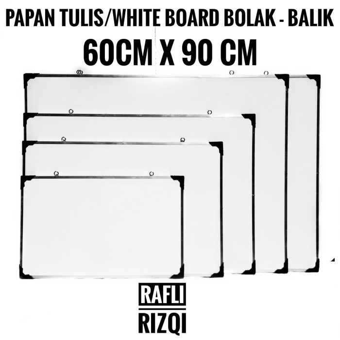 

Papan Tulis Papan Tulis / White Board 60X90 Whiteboard