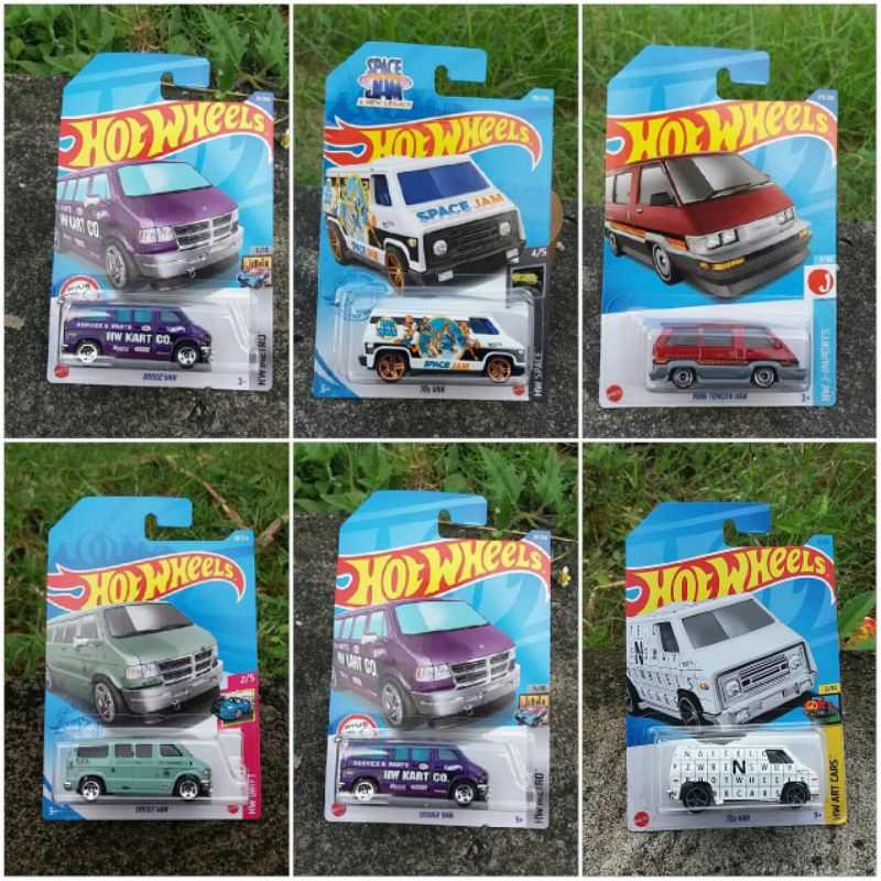 hot wheels dogde van Toyota van