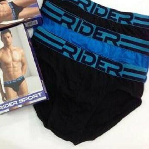 [1Box=3Pcs] RIDER SPORT Celana Dalam / CD (R762B) - M