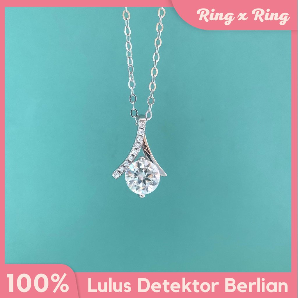 Rings_Rings Kalung Tura berlian replika / replika berlian eropa/lapis emas 18k Sterling Silver Berla