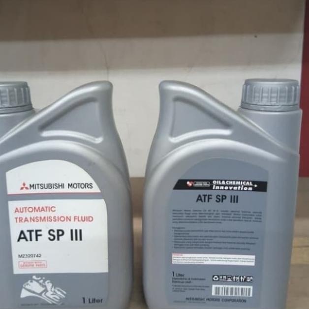 oli mitsubishi atf sp 3 / oli autometic tranmision / 100% orisinil - botol hitam