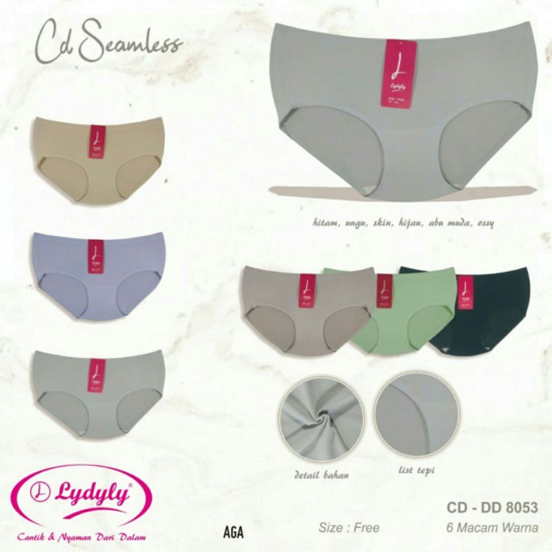 Celana Dalam Wanita Seamless Lydyly CD DD 8053