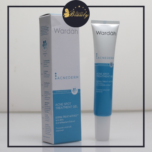 Wardah Acne Treatment Gel/Acnederm acne spot treatment gel 15ml/obat jerawat/gel jerawat/acne gel je