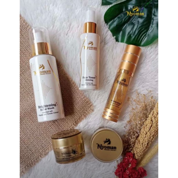 Ecer paket glowing gold nyoman beauty skincare