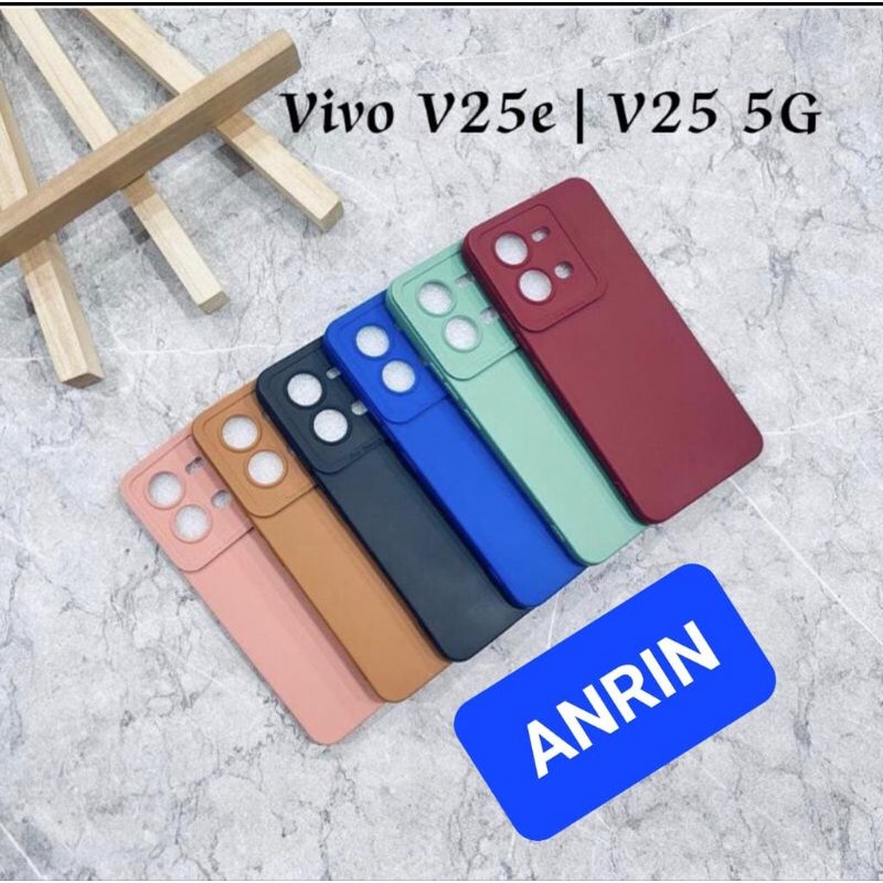 VIVO V25E V25 5G CASE PRO CAMERA MACARON CASING SOFTCASE SILIKON