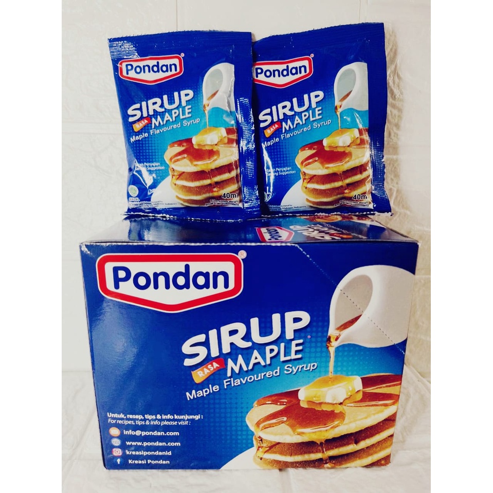 

PONDAN SIRUP MAPLE 40 ML
