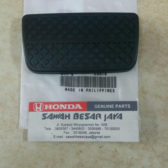 Komponen Mobil Karet Cover Pedal Rem Stop Brio Brv Crv Freed Mobilio Jazz Stream At