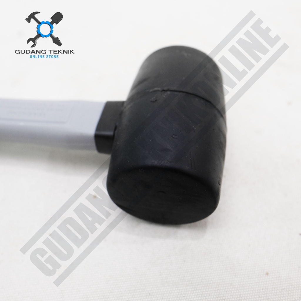Palu Karet Gagang Fiber 8 Oz 16 Oz THT-76816 THT-761616 TOTAL / Rubber Hammer Palu Karet keramik Granit 8oz 16oz THT 76816 THT 761616 TOTAL
