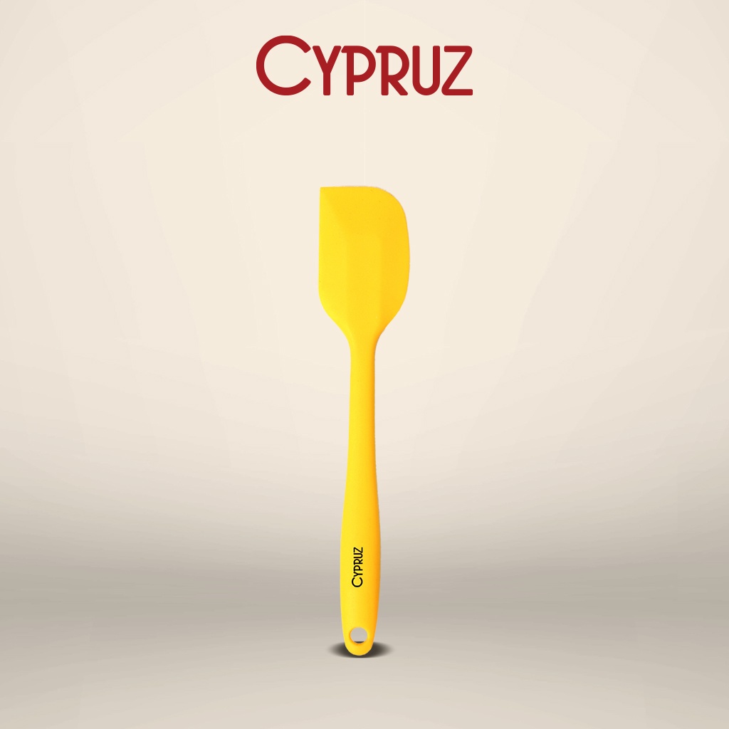 Cypruz Utensil Full Silicone: Spatula LENGKUNG 28x5.5cm BIG