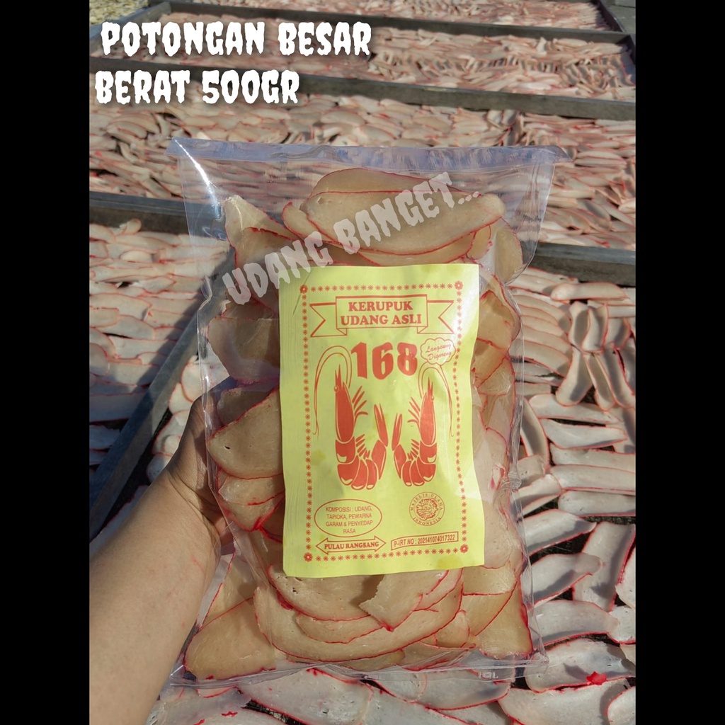 

KERUPUK UDANG ASLI 500GR KERUPUK UDANG MENTAH KERUPUK UDANG ASLI 168 KERUPUK UDANG SIAP DI GORENG MAKANAN RINGAN KERIPIK UDANG MENTAH SIAP DI GORENG