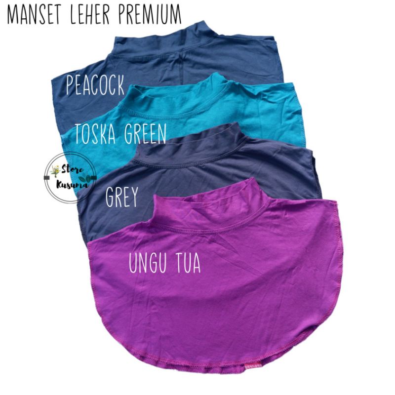 Manset Leher Bahan Kaos Premium