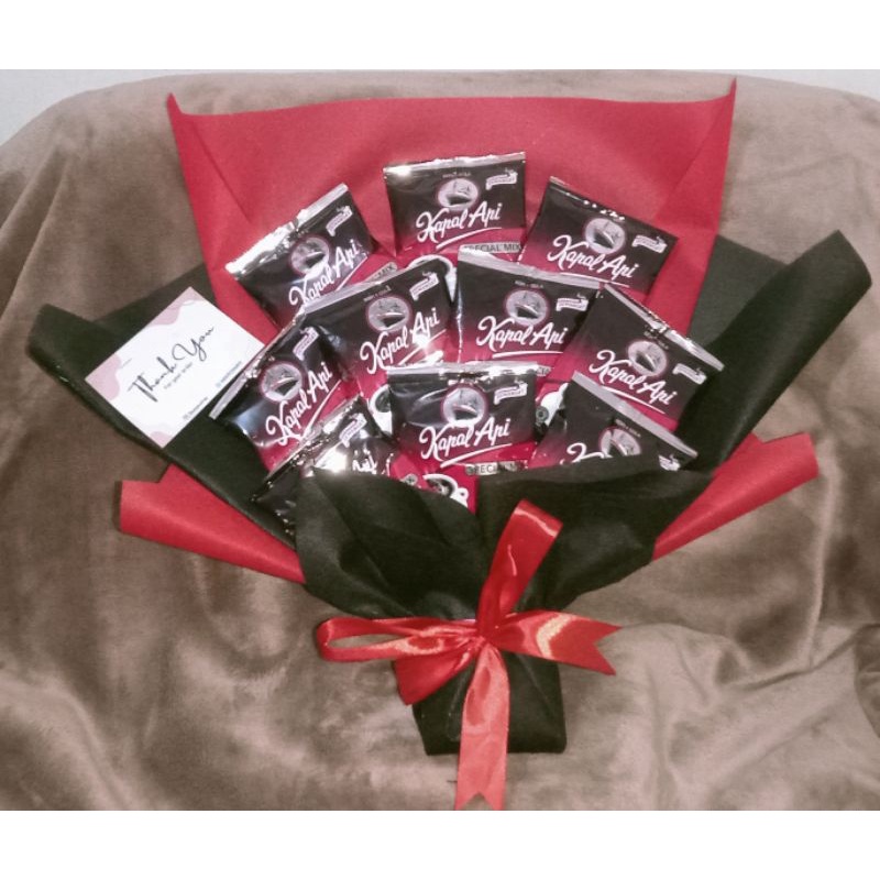 

Buket kopi kapal api bisa request kopi lain | hadiah wisuda | hadiah ulang tahun