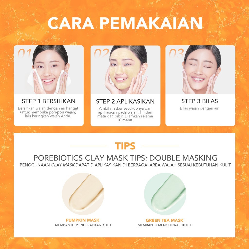 Y.O.U Porebiotics Clay Mask - 50GR