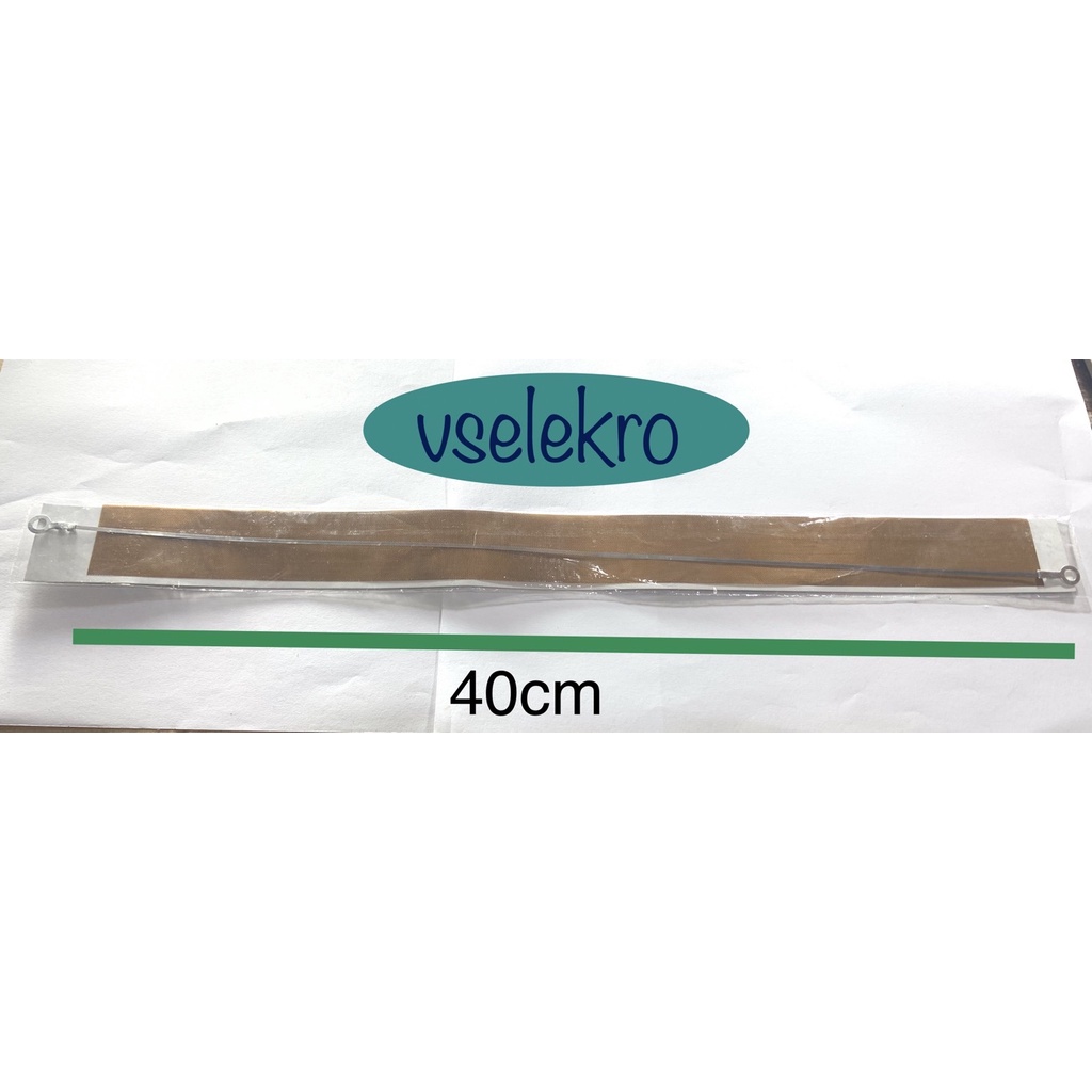 ELEMEN IMPULSE SEALER 40CM/ELEMEN SEALER LAS PLASTIK SET 40CM/KAWAT ELEMEN MESIN LAS PRESS PLASTIK 4