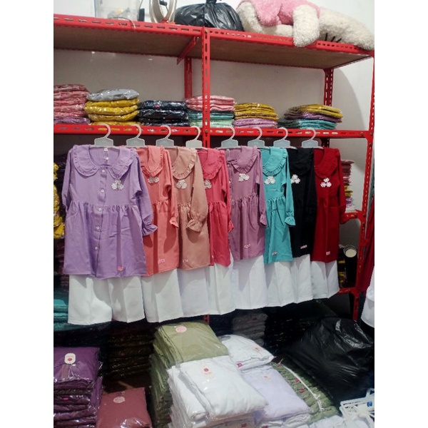 LEA TUNIK/STELAN ANAK /SETELAN ANAK PEREMPUAN/BAJU ANAK PEREMPUAN /PAKAIAN ANAK PEREMPUAN/TUNIK ANAK/TUNIK KEKINIAN