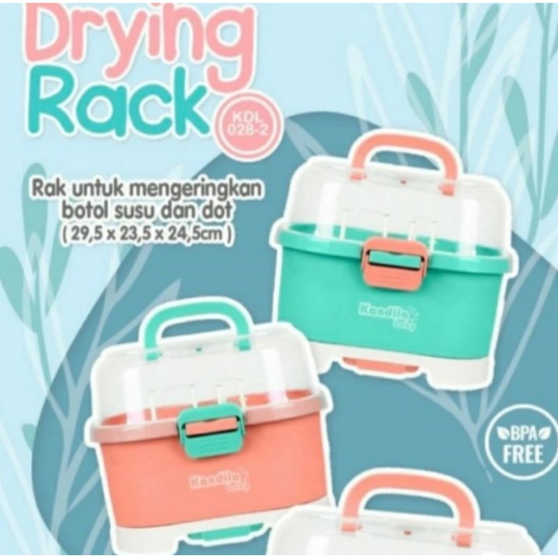 KANDILA KDL028-2 Baby Bottle Drying Rak Small-Rak Pengering Botol