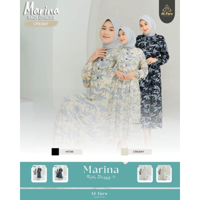 Marina midi Dress ori Al faro collection