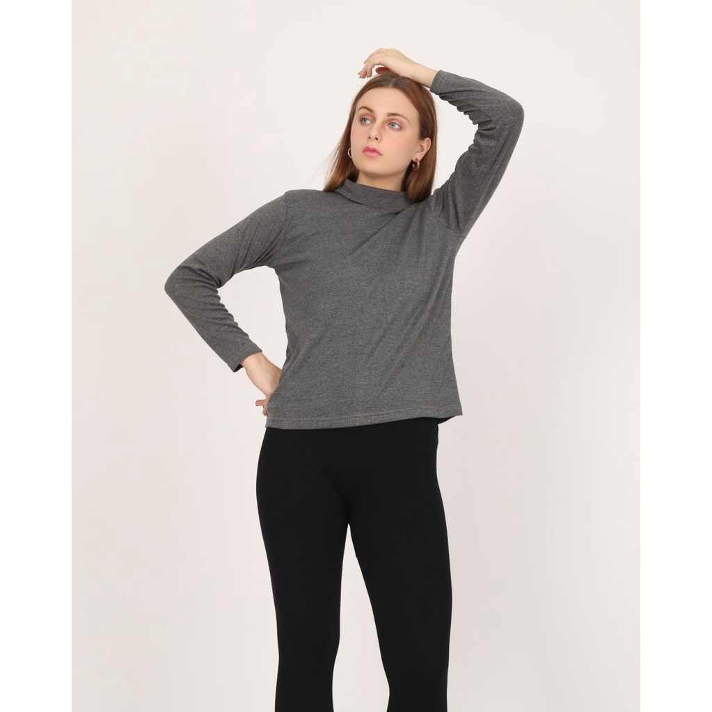 NEW - RIB TURTLE NECK PREMIUM TEBAL KERAH TINGGI/ MANSET RIB TURTLENECK POLOS TERLARIS RIBB WANITA