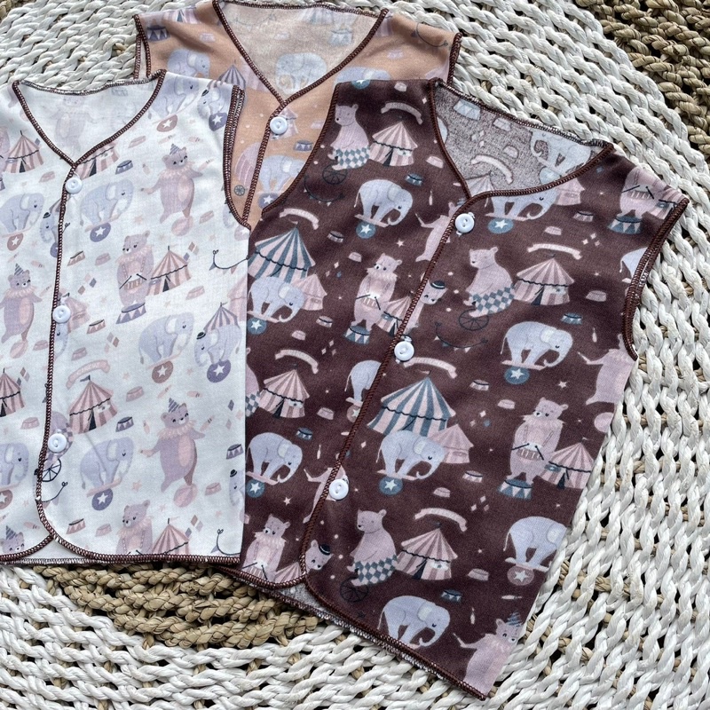 3 PCS Baju Bayi Baju Bayi Baru Lahir Baju Bayi Newborn Hampers Bayi Gift baju bayi kutung Lahiran Bayi Atasan Baju Bayi DNW BABY