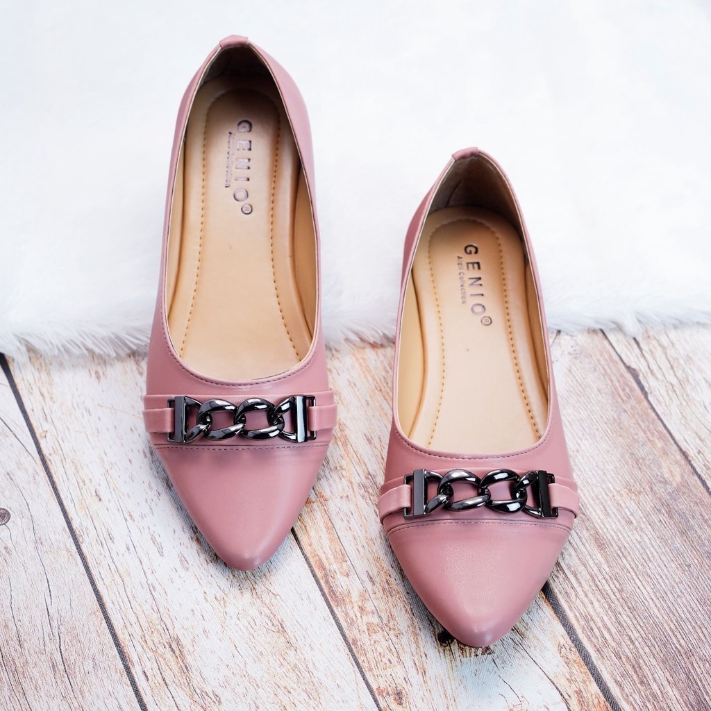 FLAT SHOES SEPATU WANITA GENIO ZA 49