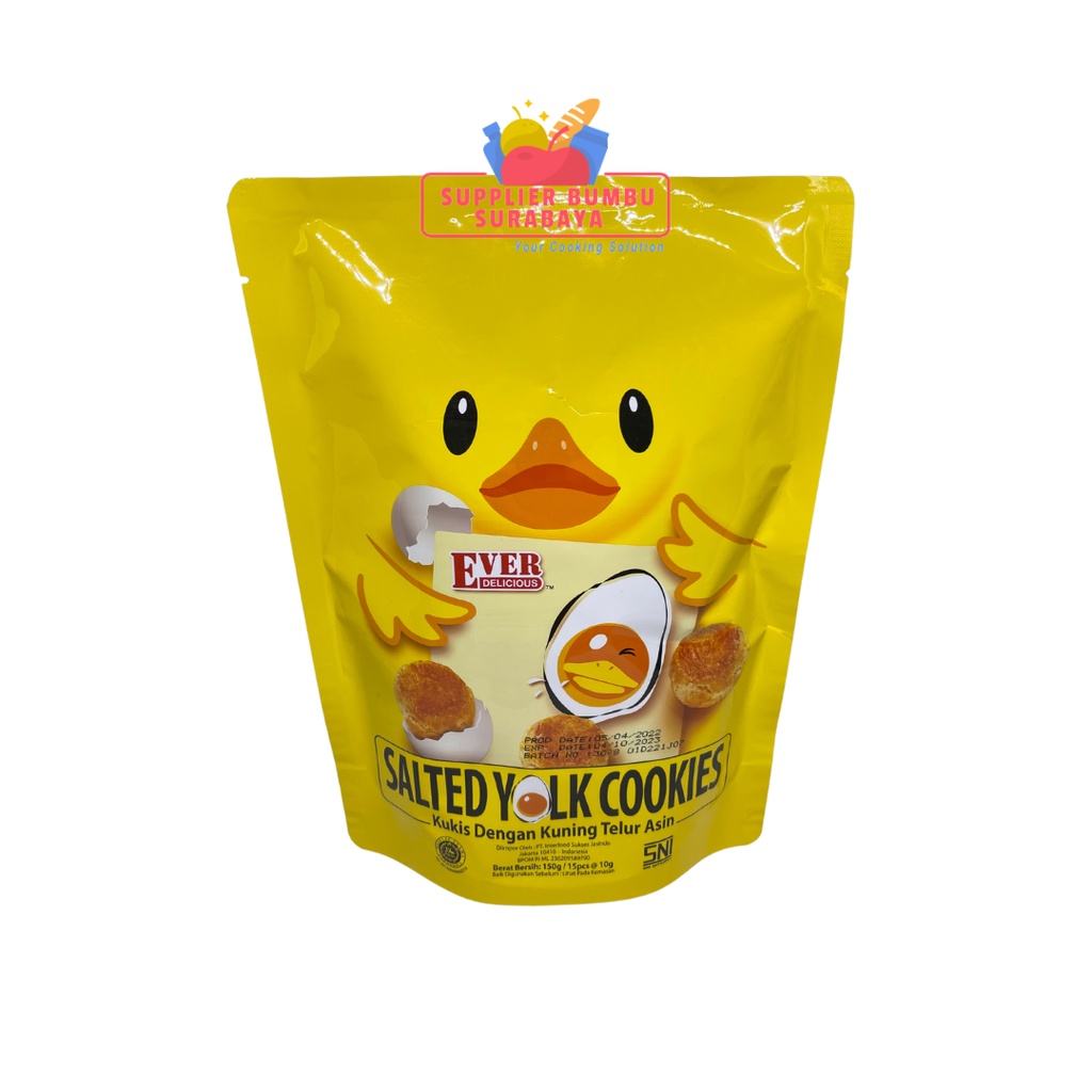 Ever Delicious Salted Egg Yolk Cookies 150g - Kukis Telur Asin