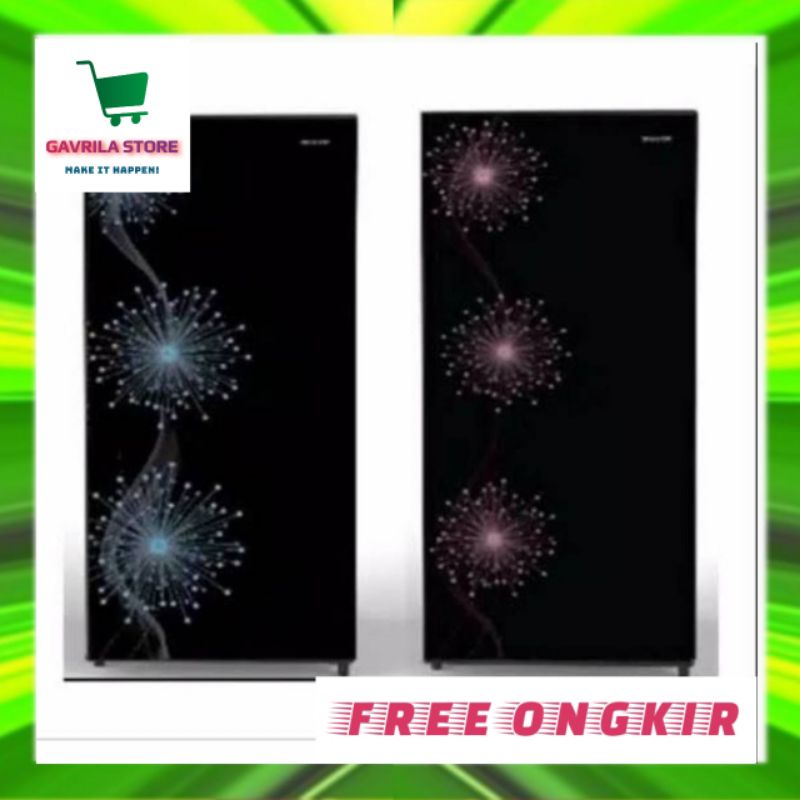 KULKAS 1 PINTU SHARP SJX 187 MG SJX187MG PROMO