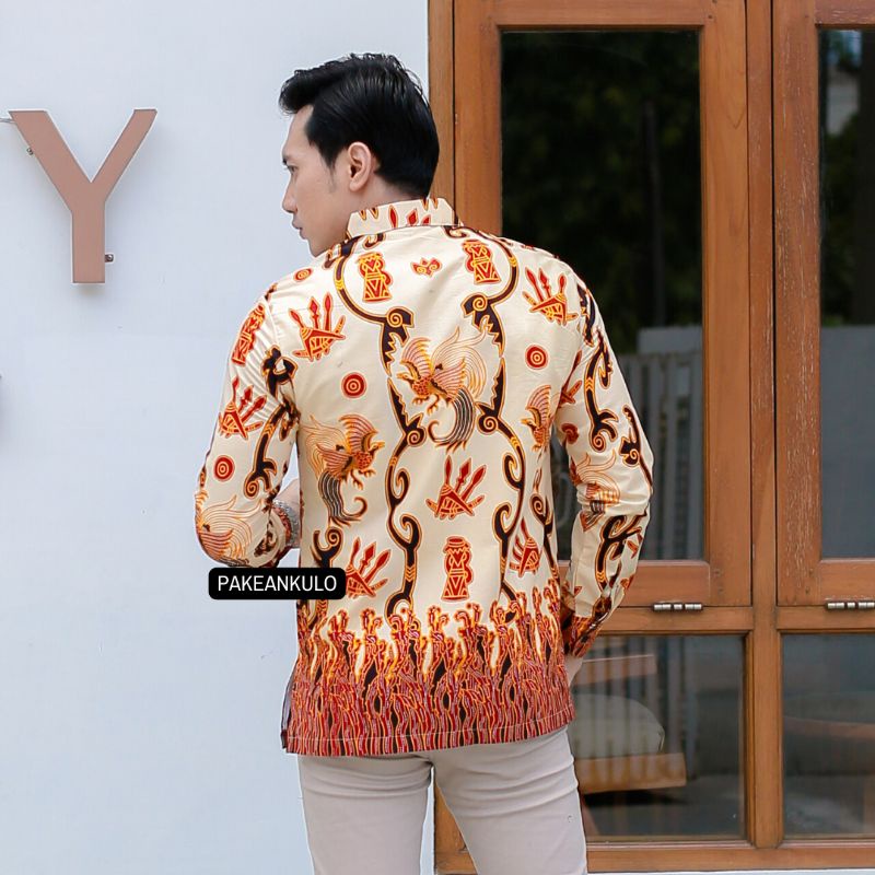 Batik Premium Pria Slimfit || Motif Jagadita