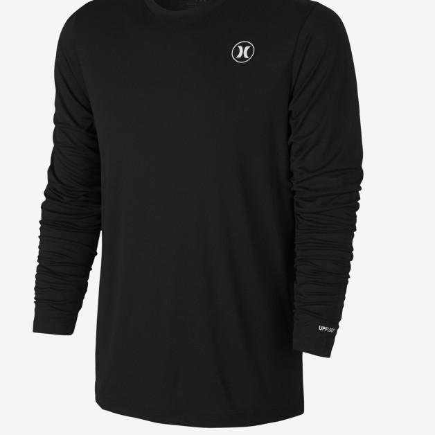 Kaos Lengan Panjang - Longsleeve Hurley 02 - Putih, M