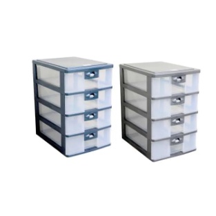 Lion Star PR 34 Pressa Container A4 Laci Plastik Mini Susun 4 Lionstar