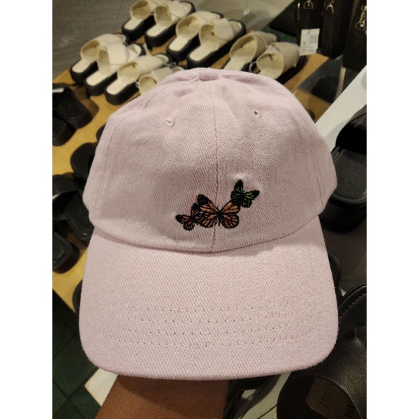 TOPI RUBI ORIGINAL BUTTERFLY PINK