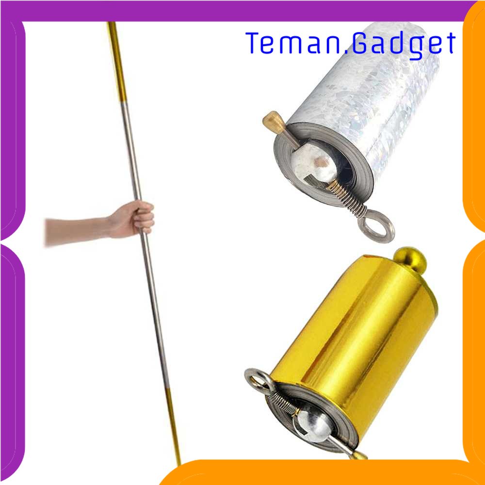 TG-MAN MagiDeal Tongkat Sulap Retractable Metal Magic Trick - Mstk-005