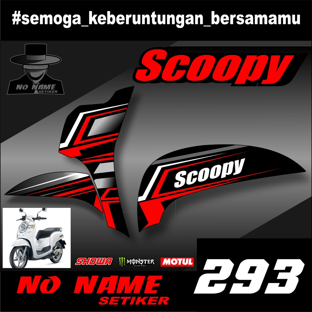 Striping Scoopy Scupy(293) Injeksi 2017 sampai 2020