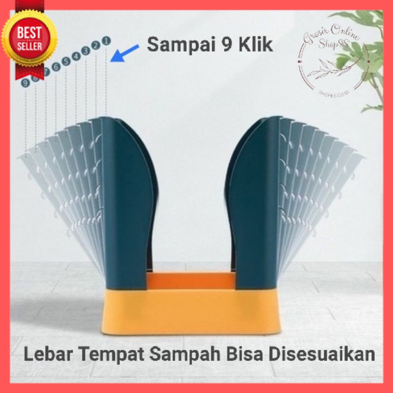 GOS - E202-Tempat Sampah Lipat FLEXIBLE / Tong Sampah Lipat