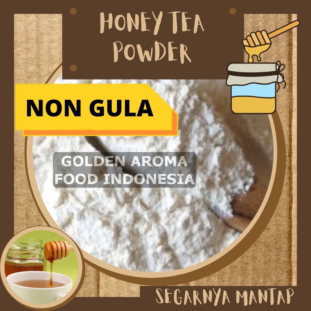 

Bubuk Minuman Rasa Honey Tea Non Gula 100Gr Minuman Powder Honey Tea Non Gula Bisa Kiloan Drinking Powder Kekinian Boba Aneka Instan Murah Enak Terbaik Halal Premium
