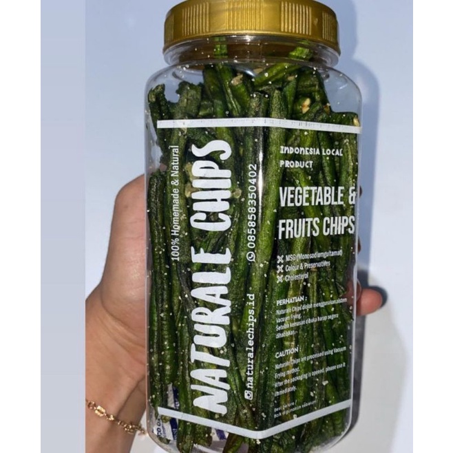 

NATURALE CHIPS - KERIPIK SAYUR KACANG PANJANG 700ML