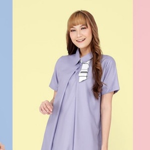 [PRELOVED] Dress Menyusui from Momstobe / Dress Kantor Busui Friendly / Baju Menyusui / Office Nursi