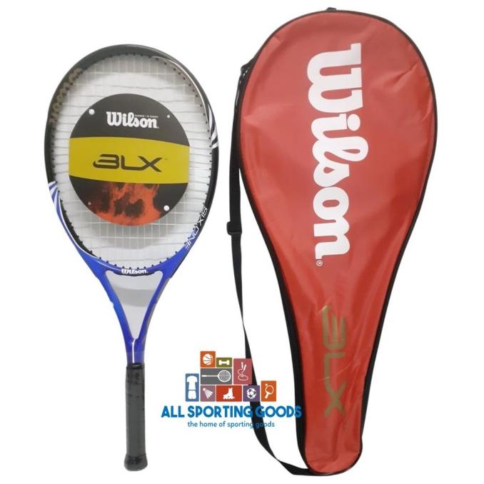 RAKET TENIS TENNIS WILSON BLX SIX.ONE BIRU FREE TAS DAN SENAR SD5646DDS