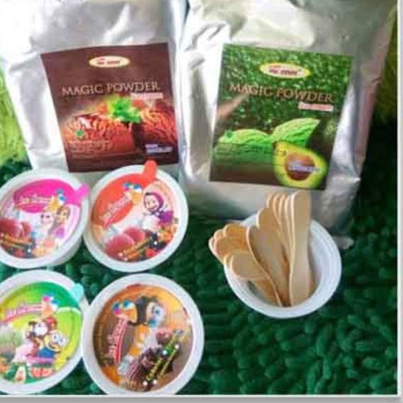 

❦ PAKET ES KRIM 250 GRM CUP PUTIH ギ