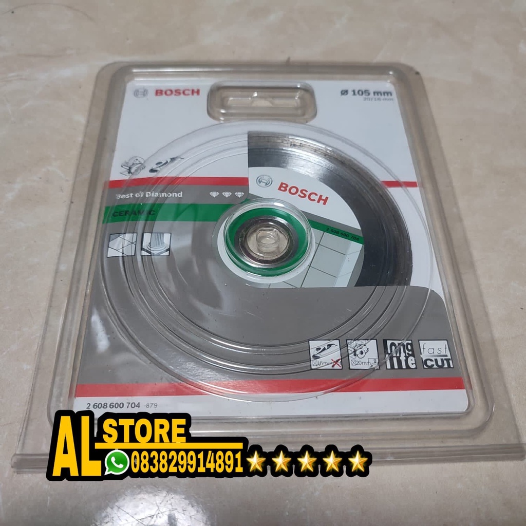 Mata Gerinda Pisau Potong Granit Keramik BOSH 4 Inch