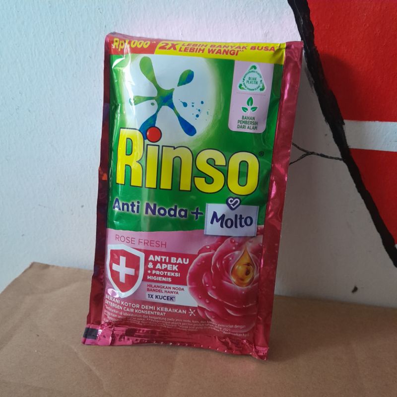 rinso cair sachet eceran 1000 (12 sachet )