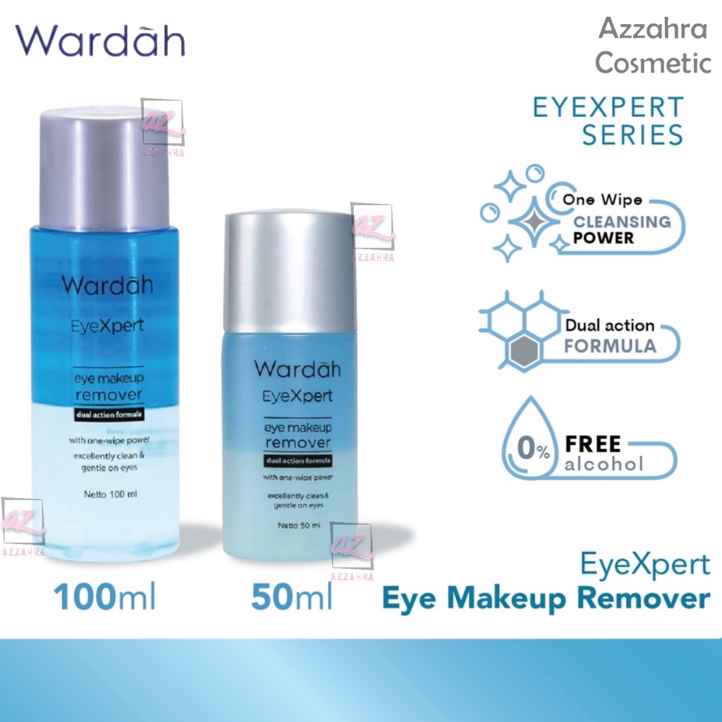 Wardah EyeXpert Eye &amp; Lip Makeup Remover - Pembersih MakeUp Waterproof