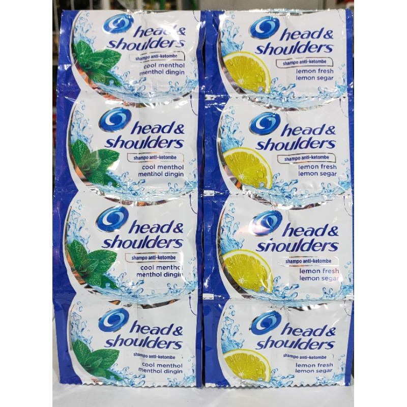 SHAMPOO HEAD&amp;SHOULDERS SACHET 1 DUS = 504 PCS [SWEETSPACE]