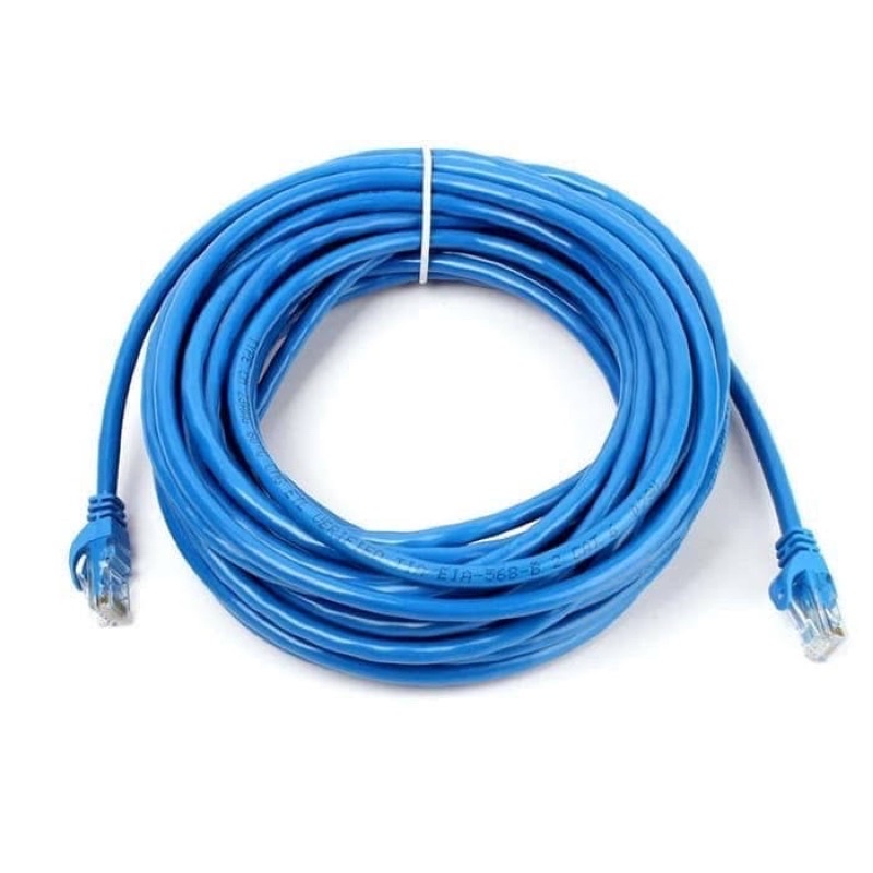 Jual Kabel LAN BELDEN Cat5 Cat6 ORI 10 Meter + RJ45 AMP ORI Shopee