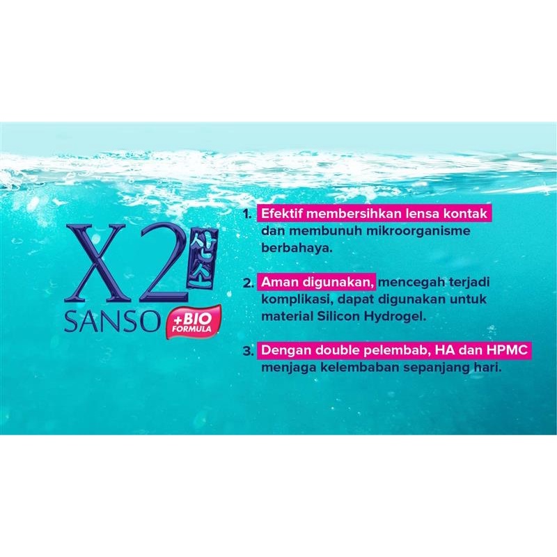 Cairan X2 sanso 60ml + Bio Formula/ BS