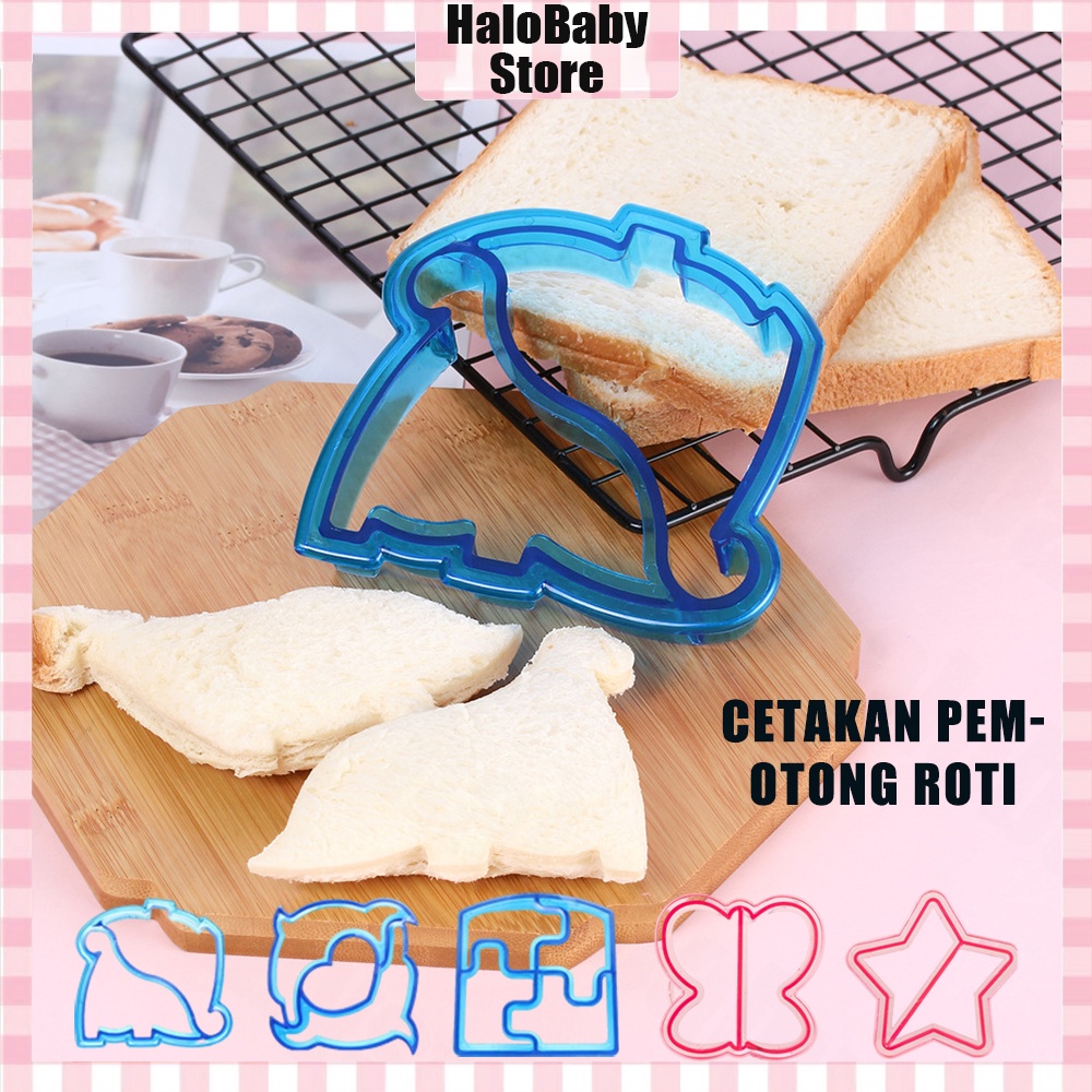 Halo Baby cetakan roti sandwich/Sandwich cutter mold/ DIY Cetakan roti bentuk lucu